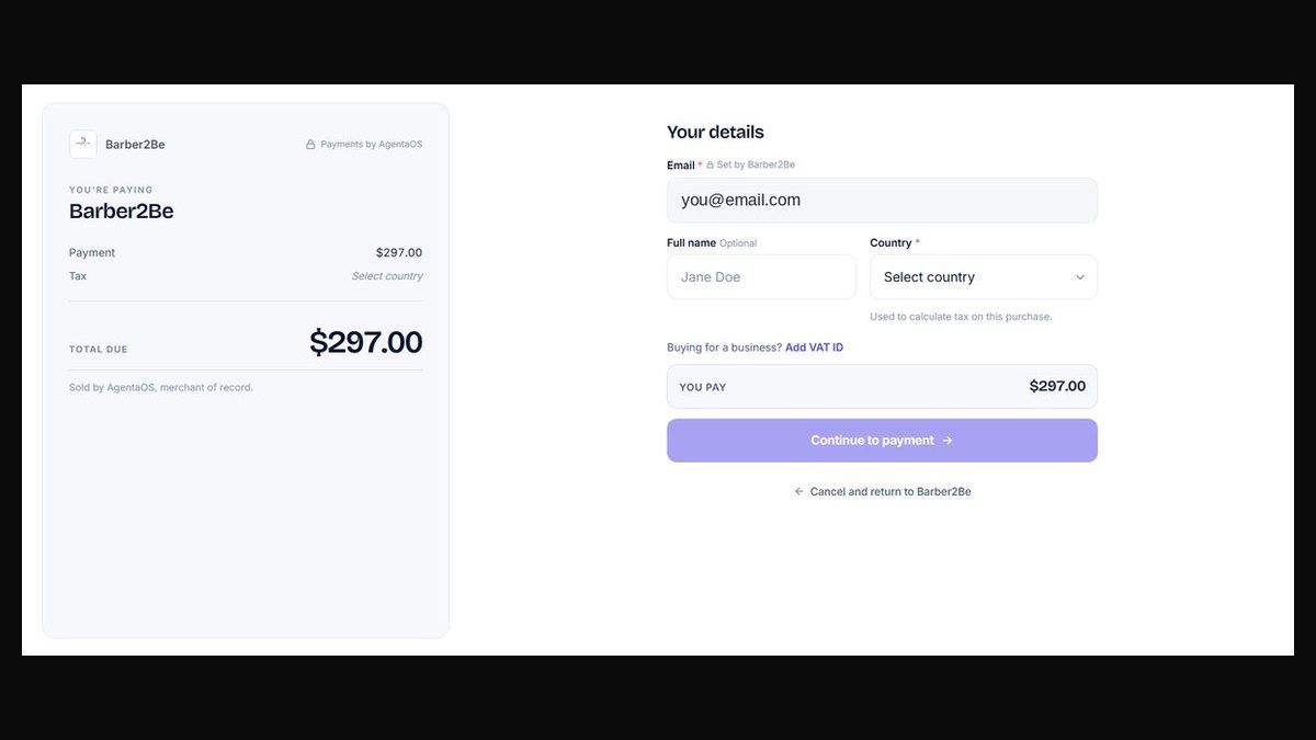 Secure checkout with your details already filled in